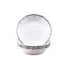 Le Cadeaux Melamine 7.5 Inch Cereal Bowl Set of 4,