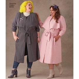 Simplicity Patterns 8472-26W-28W-30W-32W-34W