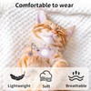 Breakaway Cat Collar, 8-12 in Adjustable Buckle Kitten Collars with