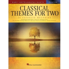 Classical Themes For Two Flutes: Easy Instrumental Duets