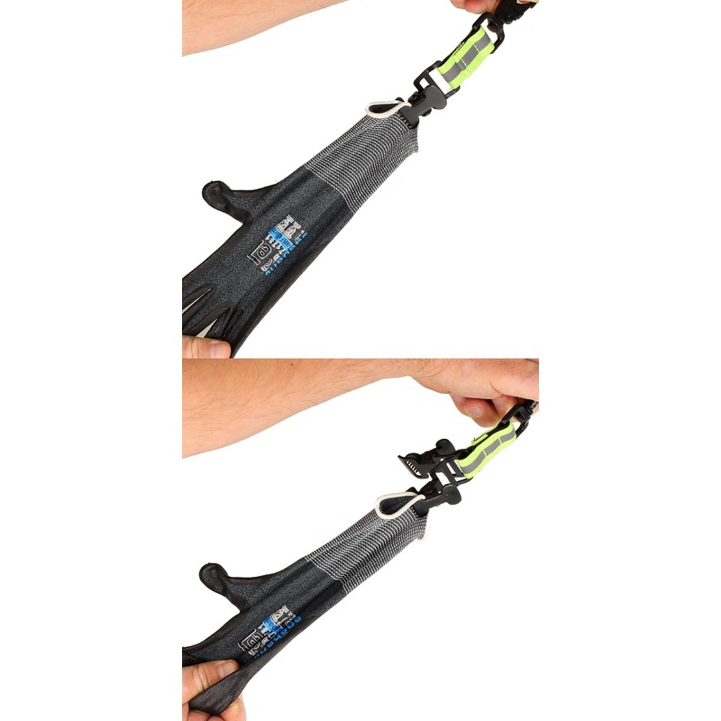 Minadax 2 x glove holders, 1 x clip and 2