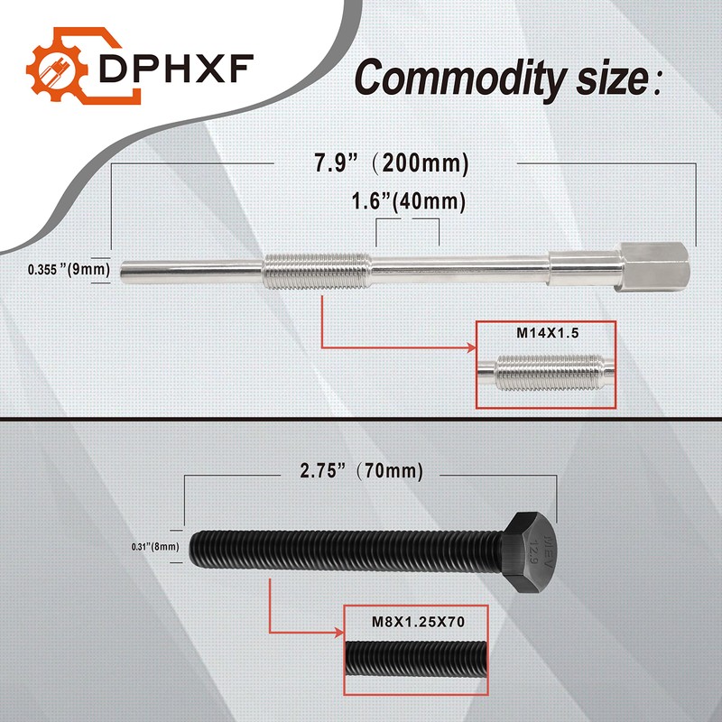 DPHXF Primary & Secondary Drive Clutch Puller Tool for Can-Am