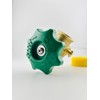 24/7PARTSINC 100lb Propane Tank Service Valve Coupler BBQ POL 100