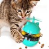 GEPAS Cat Toy, Tumbler Treat Dispenser, Interactive Toys for Cats,