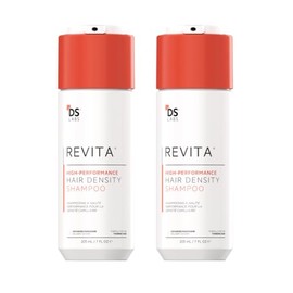 DS Labs Revita Champú, 6.9 fl oz – Limpieza refrescante del cuero cabelludo para un aspecto más completo, voluminizador, hidratación ligera, sin sulfa