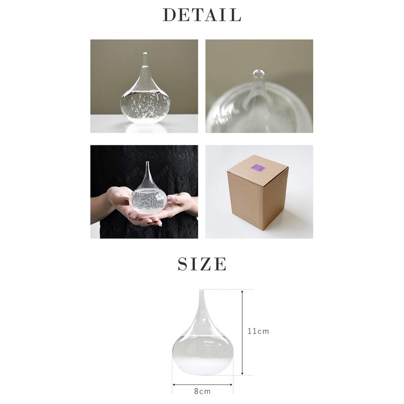 Storm Glass, Weather Forecast, Crystal, Object, Changing Expressions Depending on