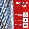 EZARC 5PCS Tungsten Carbide Rotary Burr Set, SB-5 Double Cut