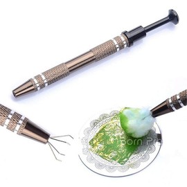 Rose Gold Manicure Saver Cotton Claw Clean Nail Template Claw Nail Stamping Plates Tool Nail Art Tools Nail Art Accessories