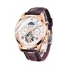 Gute Mens Watches Chronograph Men Designer Automatic Mechanical Skeleton Wrist