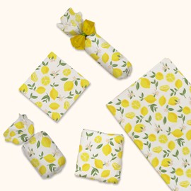 Lemons Printed Tissue Paper - Tissue Paper for Gift Bags - Gift Bag Wrapping Paper - Gift Wrapping Paper - Summer Tissue Paper - | 24 Sheets 20" x 30"