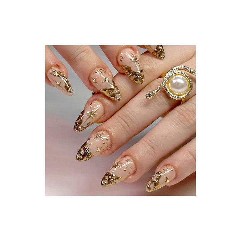 6 paquetes (144 unidades) | Uñas postizas reutilizables | Uñas
