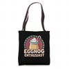 Eggnog Enthusiast Cute Christmas Drink Lover Holiday Tote Bag