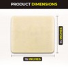 Pizza Stone - Baking Stone. SOLIDO Rectangular 14"x16" - Perfect