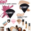 2 Pcs Stadux Triangle Powder Puff, Reuseable Powder Puff With