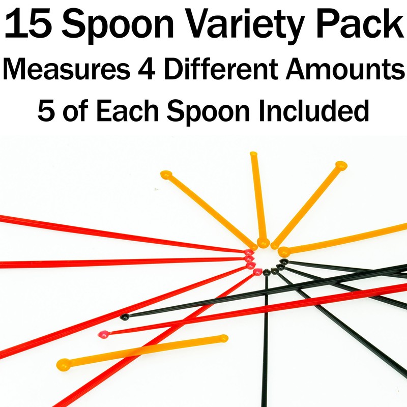SuperDosing Static-Free Micro Scoop Variety Pack 6 Milligram - 30