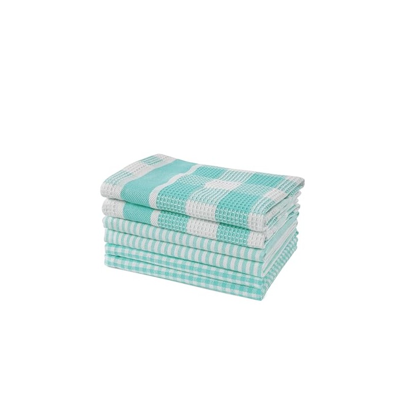 LANE LINEN Premium Cotton Kitchen Dish Towels - 6 Pack