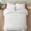 Oli Anderson White King Comforter Set Tufted Bedding Sets King