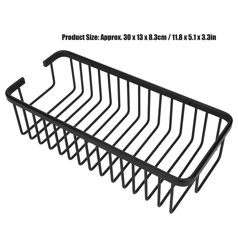 Wall Storage Rack Space Aluminum Rust Proof Large Capacity Kitchen