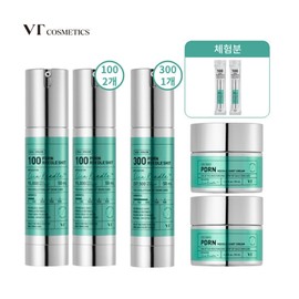 VT PDRN Riddle Shot 100 50ml x 2 + Riddle Shot 300 50ml + Large / 브이티 VT PDRN 리들샷 100 50ml 2개 + 리들샷 300 50ml + 크
