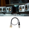 Y Splitter Breakout Cable XLR Female to Male Convert EMI/RFI