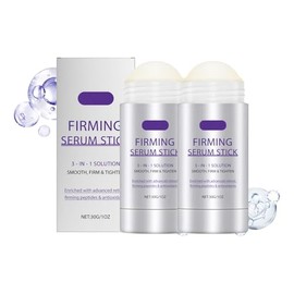 Retinol Firming Serum Stick - 3 In 1 Firming Stick Tightening Lifting Sagging Skin, Anti-Aging for Face and Neck, Smooths Wrinkles, Tightens & Hydrates Skin