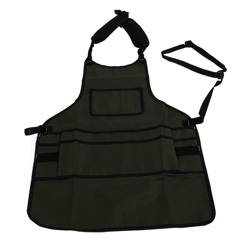 Work Apron Multi Pocket Waterproof Oxford Cloth Tool Bag Pouch
