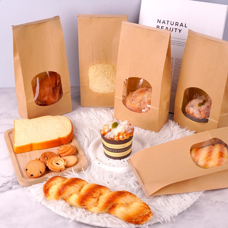 DONQTWAY Bolsas para galletas de panadería