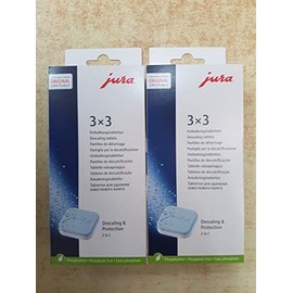 Jura Decalcifying Tablets for All Jura Machines, 18 Count