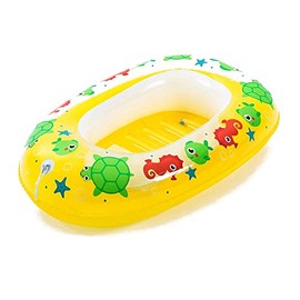 Bestway Kiddie Raft Inflatable Dinghy for Kids - Yellow - 102 x 69 cm