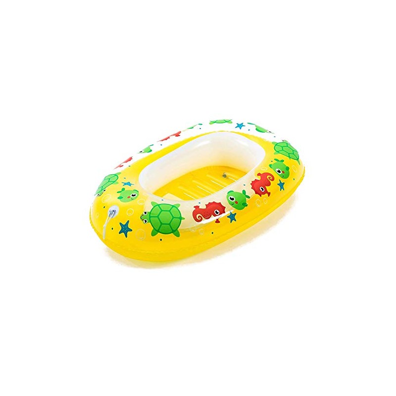 Bestway Kiddie Raft Inflatable Dinghy for Kids - Yellow -
