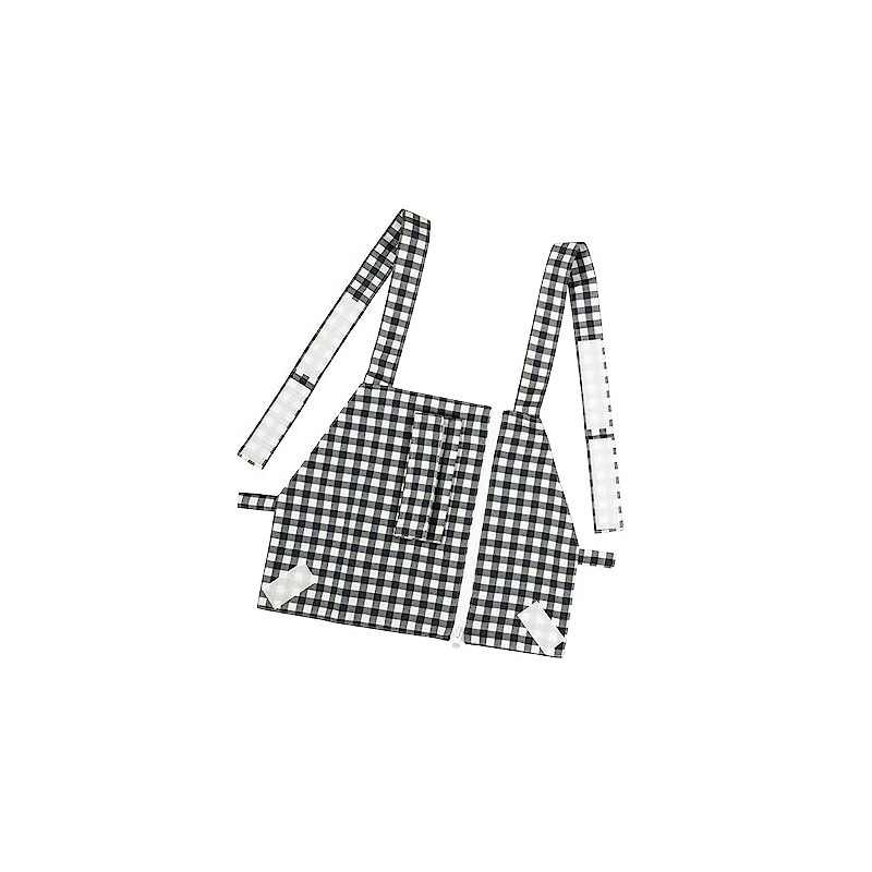 Azuwan 7-8013-11 Oxygen Inhalation Apron, Chie Plon, For Children, Blue,