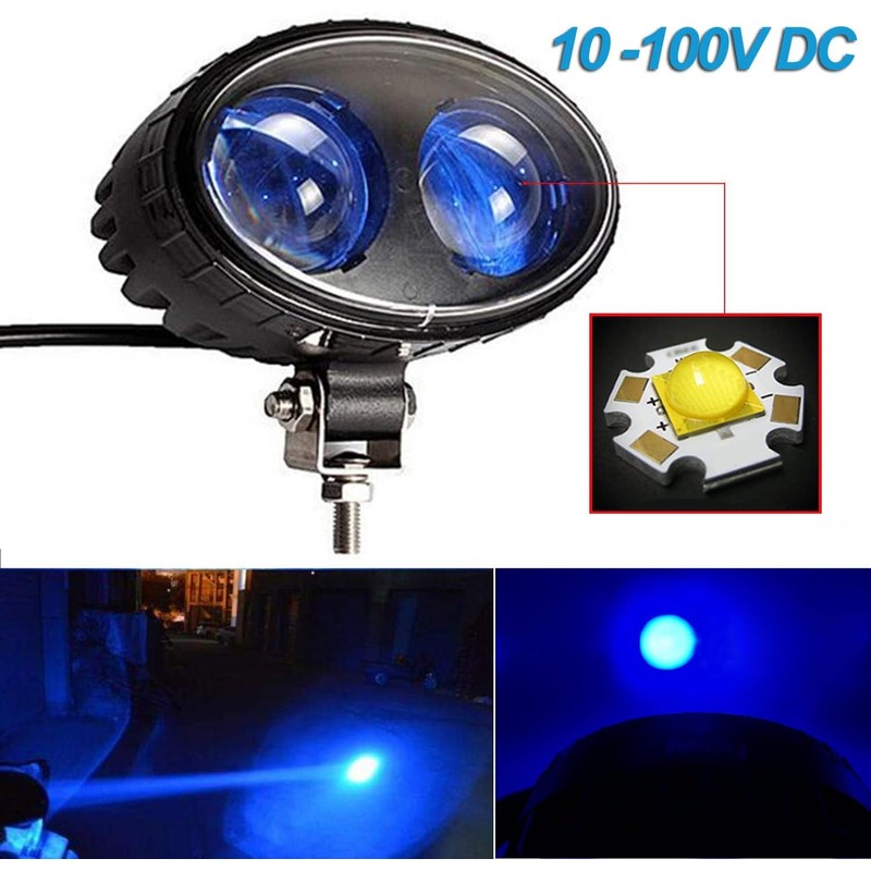 Fuguang LED Forklift Lights Blue Spot Forklift Safety Light Warehouse