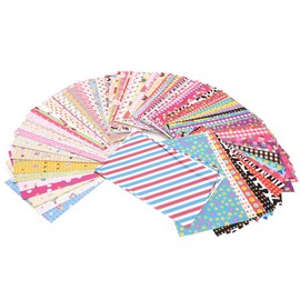 Zink Colorful, Fun & Decorative Photo Border Stickers For 2x4 Photo Paper Pojects - Pack of 100 Multicolor