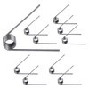 Qrity Pack of 10 Small Torsion Springs Made of 304
