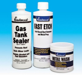 Eastwood Anti Rust Gas Tank Sealer Kits for Cycles with Instructions