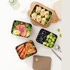 Omabeta Stainless Steel Lunch Box Set with 3PCS 600ml Lunch