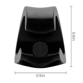 HILEEN Replacement Clip Rubber Kits for Oakley Si M Frame 2.0 | Si M Frame 3.0 OO9146 | Si Ballistic M Frame 2.0 | Industrial M Frame 2.0 | M Frame 2.0 Strike Sunglasses 3 Pieces