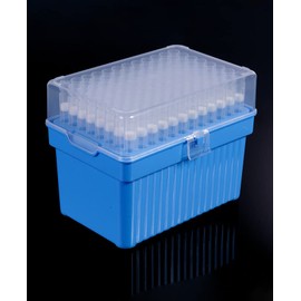 Biologix 1000μl Pipette Tips Filter Tips Lab Plastic Liquid Pipette Pipettor Tips, Rack Pack, Sterile, 4800 Tips/Pack