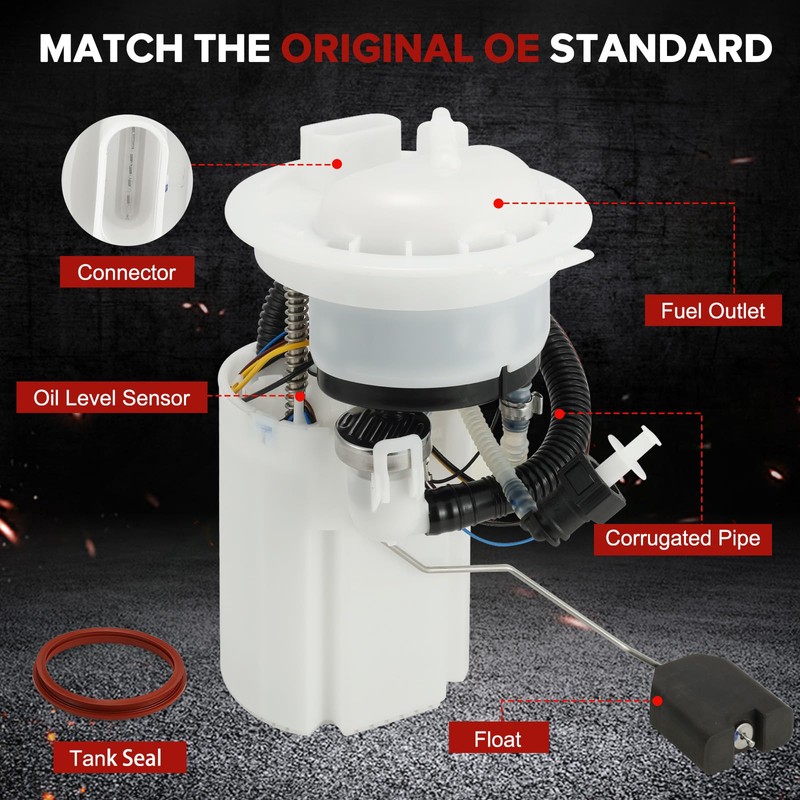 E8738M Electric Fuel Pump Module Assembly Compatible with Volkswagen VW
