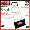 MANPLOW RevolutionX Snow Pusher (MANPLOW RevolutionX with Power U Handle