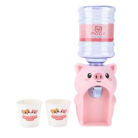 Dispensador de Agua para Niños Juguetes, Mini Dispensador de Agua Divertido Forma Linda Fácil de Usar Mini Dispensador de Agua para Niños Adecuado para Juguetes de(Caja de ventana / Cerdo Guckling)