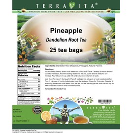 Pineapple Dandelion Root Tea (25 tea bags, ZIN: 556258)