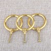Tiazza 8Pcs Antique Brass Ring Pull Handle Kitchen Cabinets Wardrobe