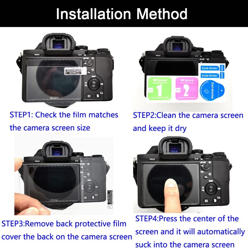 FANZR D850 Screen Protector Compatible for Nikon D850 D810 D780