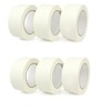 AntDau71® Masking Tape Standard 50mm Pack of 6 Rolls Paper