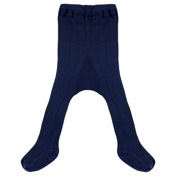 Ecoable Kids Thermal Tights: Organic Wool Base Layer Footed Leggings