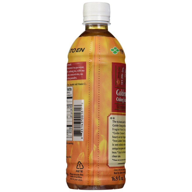 Ito En Golden Oolong Tea, Unsweetened, 16.9 oz