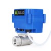U.S. Solid Electric Ball Valve, 12V AC/DC (9-24V AC/DC) Electric