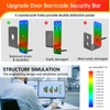Thickened Door Barricade Bracket for 2X4 Lumber, Drop Open Bar
