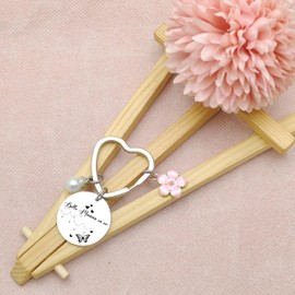 JRZDFXS Muttertagsgeschenk, Geschenk für schöne Mutter, Schlüsselanhänger, Geschenk zum Muttertag, originelles Geschenk zum Muttertag, Geschenk für Mutter, Dankeschön für Mama, Weihnachten, silber, 42